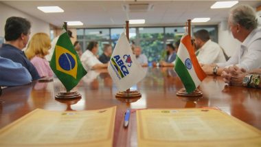 Business News | Hebbevu Genetics Partners ACN Agropecuaria at ExpoZebu, Marks First Indian Presence at ABCZ in 70 Years