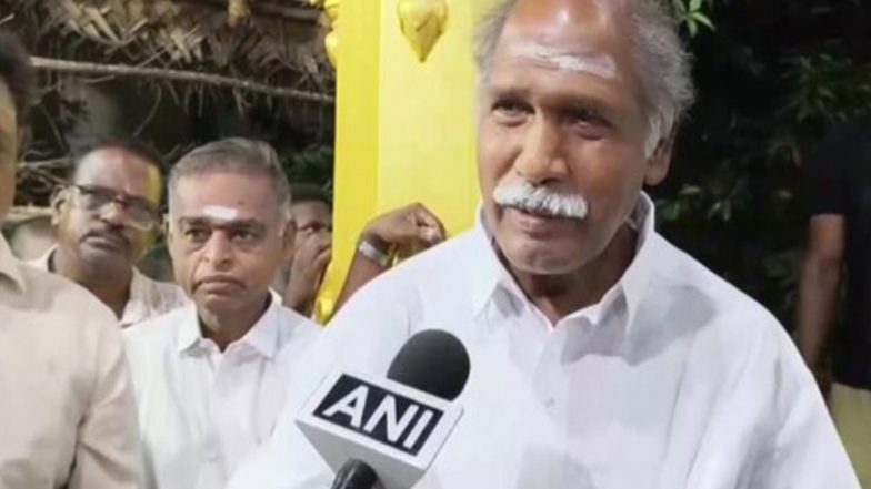 India News | CM N Rangasamy Wins Thattanchavady Seat as NDA Leads in Puducherry; AINRC Ahead in Trends