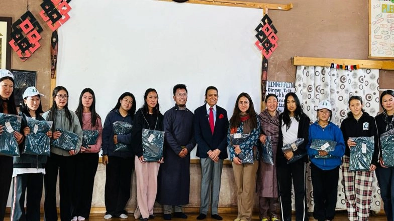 India News | Where Innovation Meets Conscious Enterprise: Dinesh Shahra Engages with Ladakh's Changemakers