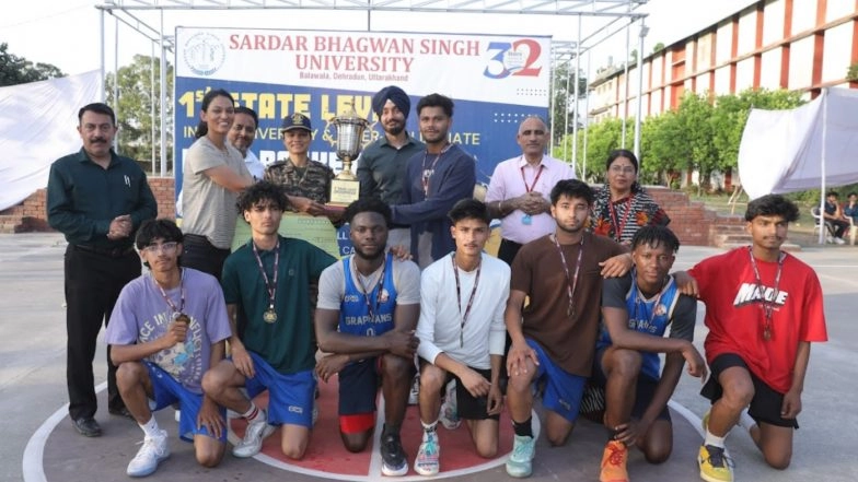 Business News | SBS University Makes History, North India's Oldest University Hosts Its First-Ever State Basketball Tournament