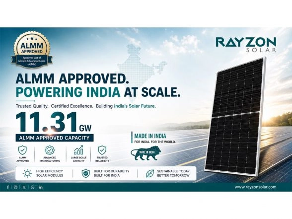 Business News | ALMM 2026: Validating Scale and Strengthening RAYZON Solar's Manufacturing Leadership