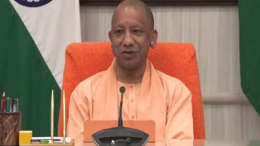 India News | UP CM Yogi Adityanath Celebrates as BJP Set to Take Control of Assam, West Bengal