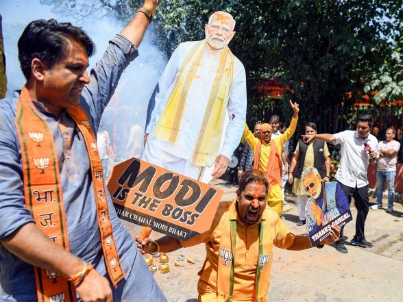 India News | BJP Surges in West Bengal Count; Wins 12 Seats, Leads in 188