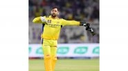 Sports News | MS Dhoni is Not with Us in New Delhi, Says CSK Bowling Coach Eric Simmons Ahead of DC Clash