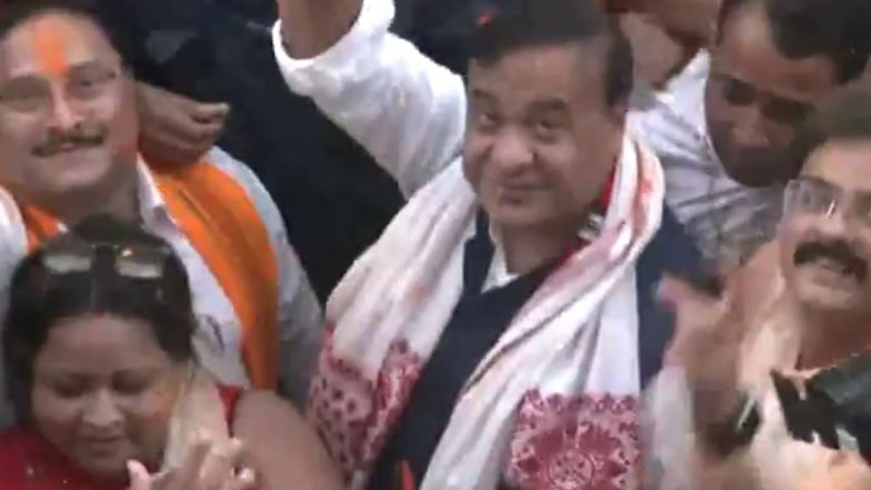 India News | Himanta Biswa Sarma Leads BJP to Hat-trick in Assam, 5% Upward Swing Decimates Congress Alliance