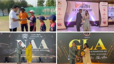 Business News | Four Major Honors in One Day: Dr. Basant Goel's Remarkable Achievement at MINI IPL 2026 and Awards Events