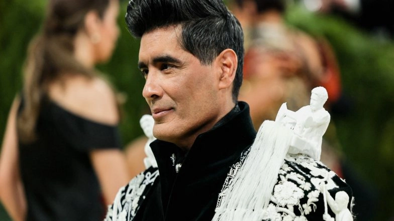 Entertainment News | Manish Malhotra Returns to Met Gala for Second Time, Gives Tribute to Mumbai Through His Ensemble