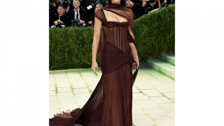 Entertainment News | 'Riverdale' Actress Camila Mendes Appears at Met Gala in Manish Malhotra's Ensemble