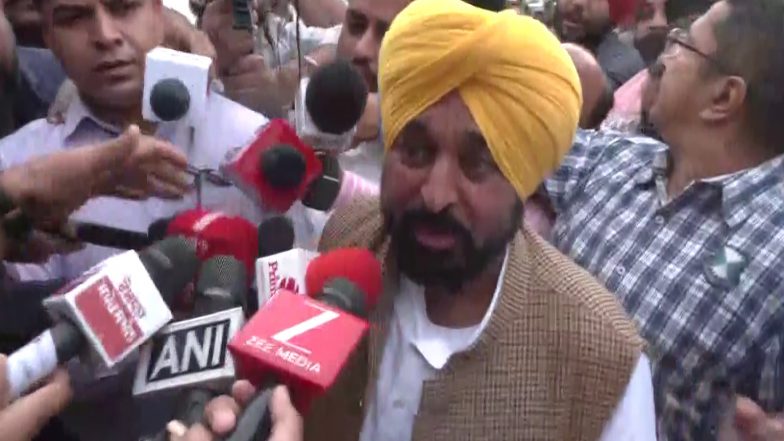 India News | Punjab CM Leaves for Delhi, Will Meet President Murmu to Raise Issue of AAP MPs Moving to BJP