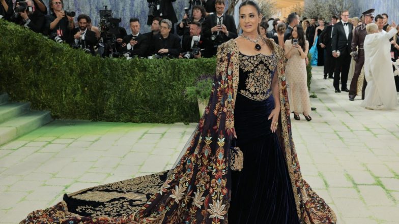 Entertainment News | Met Gala 2026: Sudha Reddy Showcases South Indian Craft in Custom Manish Malhotra Look