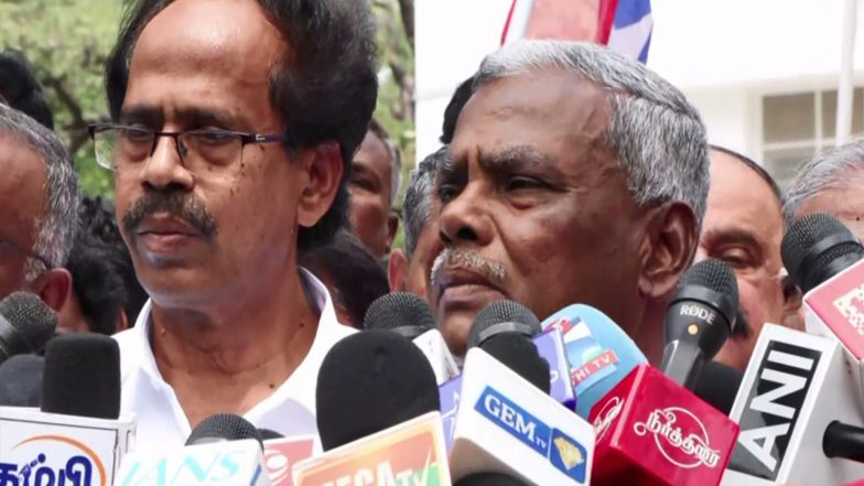 India News | Will Clear Our Stance Once Vijay States His Position: CPI(M) Secretary Shanmugam After Hung Assembly Situation in TN