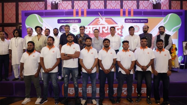 Business News | Grand Launch of Maharashtra Tennis Cricket Champions League (MTCCL) in the Presence of Cricket Legend Sunil Gavaskar