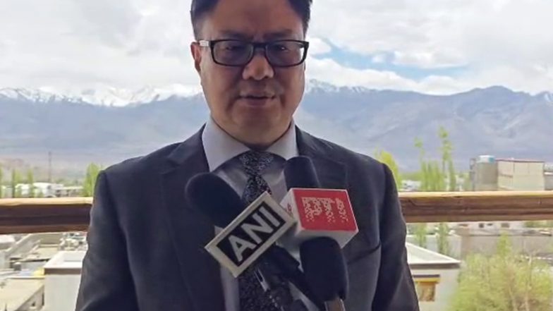 India News | Battle for India's Existence: Kiren Rijiju Calls BJP Win in West Bengal a Defining Moment for Democracy
