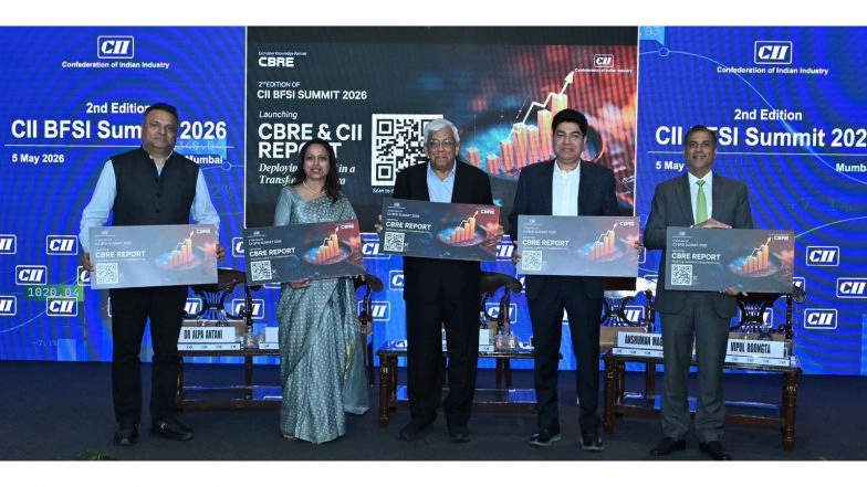 Business News | Capital Deployment in India's Realty Surges 88% to Record USD 30.7 Billion: CBRE Report