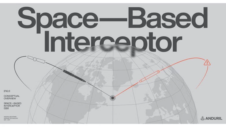 Business News | Anduril to Lead Consortium to Build Space-based Interceptors for US 'Golden Dome' Defence System