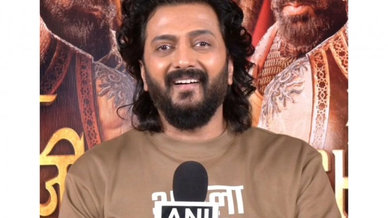 Entertainment News | Feels Good when Audience Accepts Film: Riteish Deshmukh Lauds Positive Response to Directorial 'Raja Shivaji'