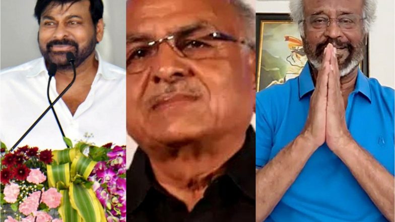 Entertainment News | Rajinikanth, Chiranjeevi Pay Tribute to RB Choudary After Film Producer Passes Away in Road Accident