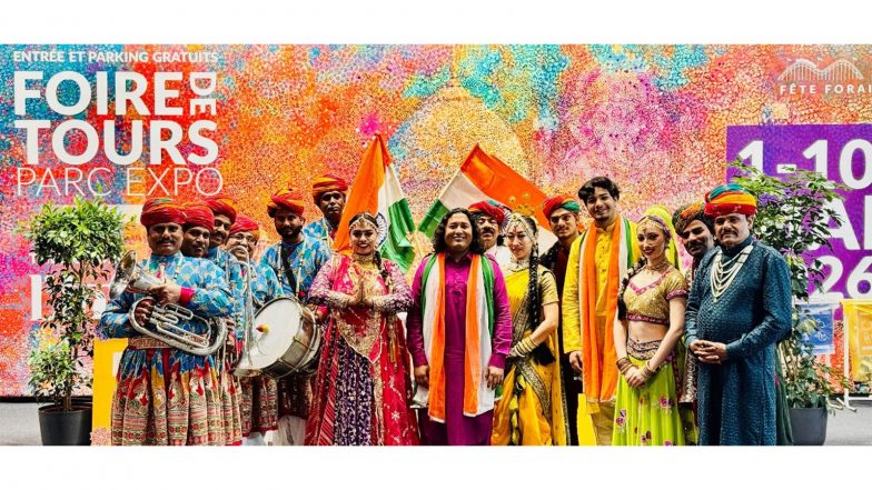Business News | Rahis Bharti Represents India at Foire De Tours, France, Before 400,000 Global Audience