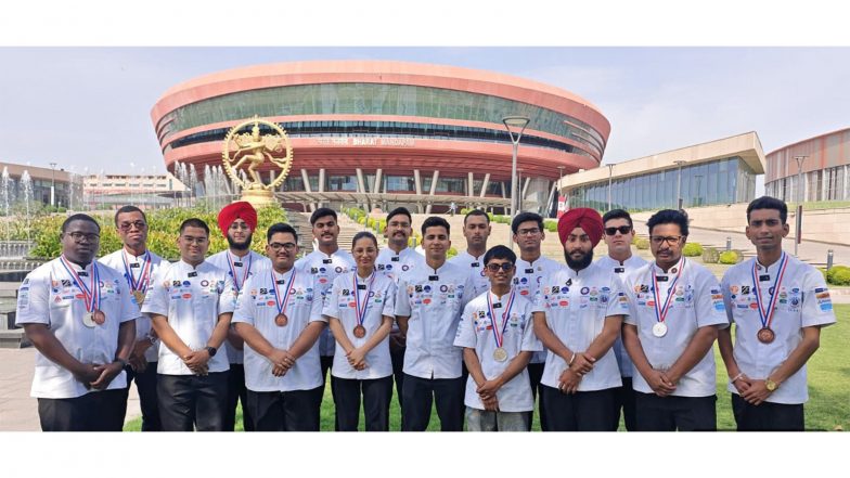 Business News | Chandigarh University Student Chefs Bag 13 Medals in National Culinary Competition 'Culinary Art India 2026'