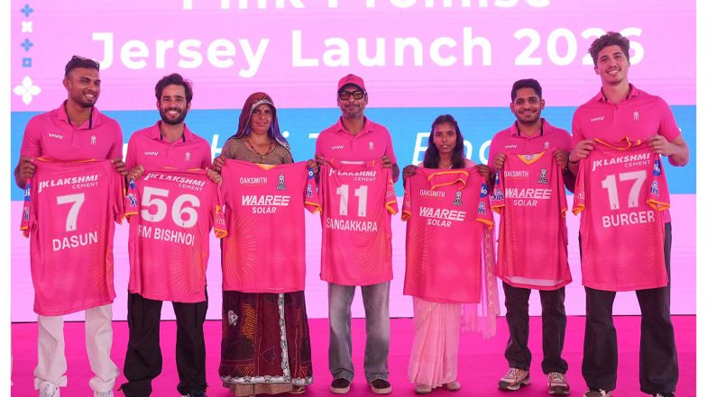 Sports News | IPL 2026: Rajasthan Royals Announce 'Pink Promise Match' on May 9