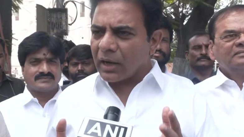 India News | BRS Will Not Rest Until Every Crop is Purchased, Says KTR at Warangal Rythu Sangrama Sabha