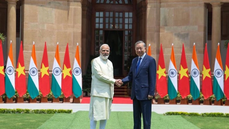 Business News | India, Vietnam Deepen Strategic Ties, Set $25 Bn Bilateral Trade Target for 2030