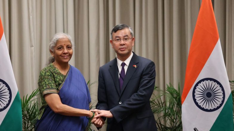 Business News | Sitharaman, Vietnam Finance Minister Exchange Views on Global Economy,  Evolving Geopolitical Challenges