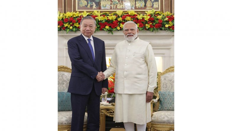 World News | PM Modi, Vietnam President Review Entire Gamut of Bilateral Ties: MEA