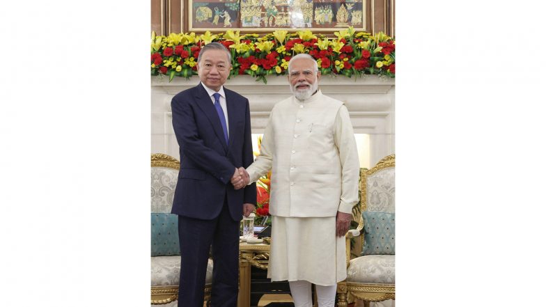 World News | Vietnam President's India Visit Within a Month of Taking Office Reflects Priority to Ties: PM Modi