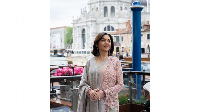 Entertainment News | Nita Ambani Celebrates Indian Artistry as NMACC, Culture Ministry Set to Bring India Pavilion Back to Venice Biennale