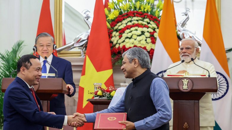 World News | India-Vietnam Strengthen Nuclear Ties, to Explore Continued Cobalt-60 Supply to Hanoi