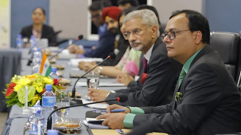 World News | India, Suriname Review Bilateral Ties at 9th JMC; EAM Outlines Six-point Roadmap to Deepen Partnership