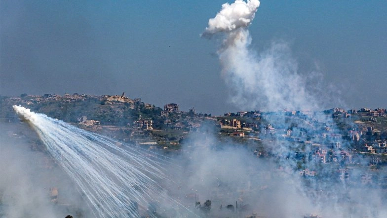 World News | Netanyahu Orders IDF Strikes in Beirut Targeting Hezbollah Radwan Force Commander Despite Ceasefire