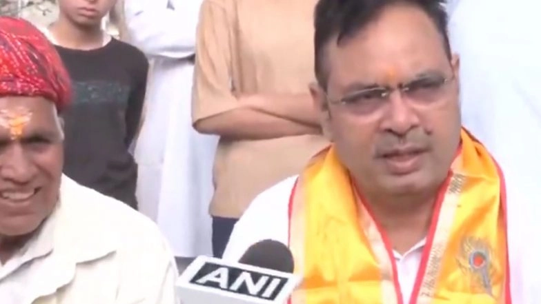 India News | Gram Vikas Yatra Driving Rural Self-reliance: CM Bhajanlal Sharma in Rajasthan's Pratapgarh
