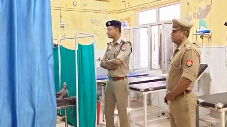 India News | Two Wanted Criminals Killed During Police Encounter in Mathura; Two Cops Injured