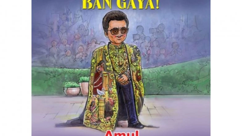 Entertainment News | Amul Celebrates Karan Johar's Historic Met Gala 2026 Debut with Topical Tribute