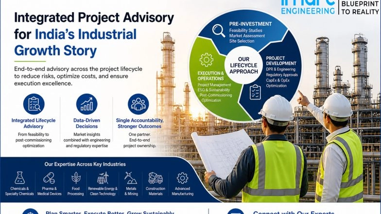 Business News | IMARC Engineering Strengthens End-to-End Project Advisory for India's Industrial Ecosystem