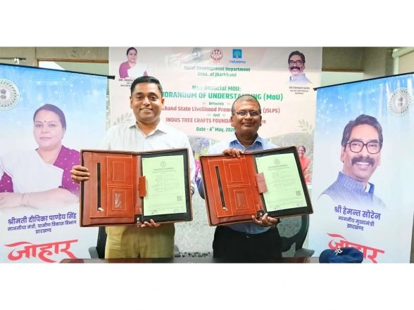 Business News | Industree Foundation Signs MoU with Jharkhand State Livelihood Promotion Society (JSLPS)  to Enhance Regenerative Bamboo-based Women-led Livelihoods