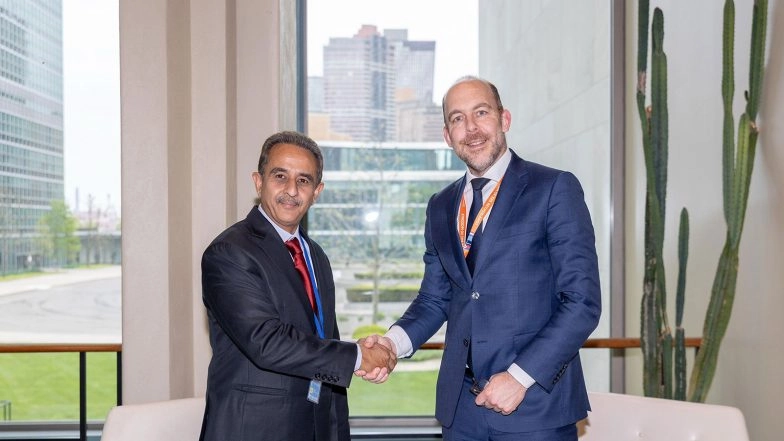 World News | Union MoS Kirti Vardhan Singh Holds Talks with Netherlands Vice PM on Matters of Mutual Interest