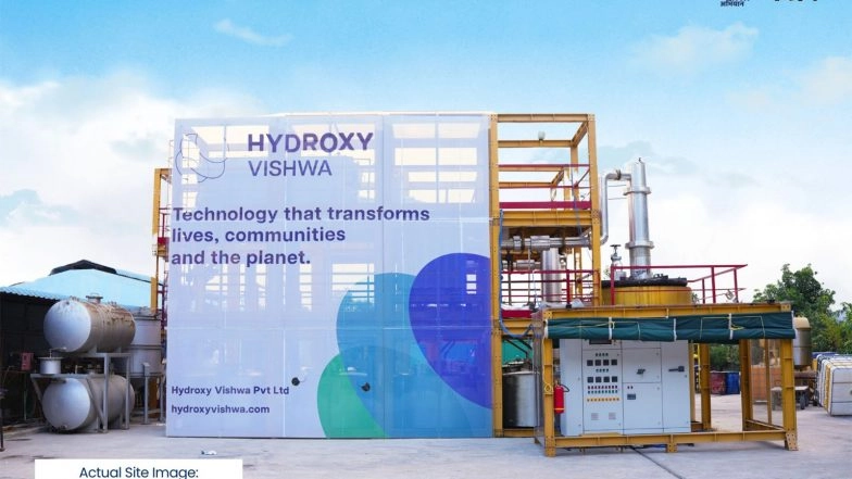Business News | India's Hydroxy Vishwa Pvt. Ltd. (HVPL) Challenges Global Plastic Problem with Scalable Waste to Automotive Grade Fuel Solution