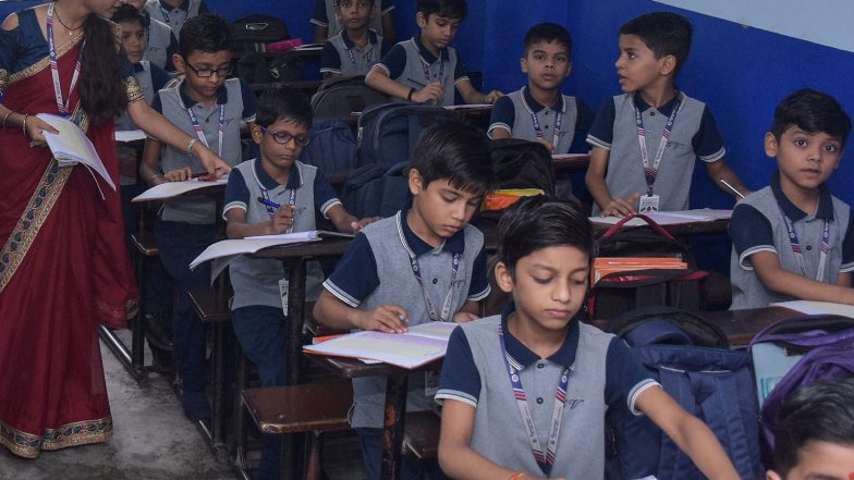 Business News | Enrollment in Govt Schools Falls to 49.24% in 2024-25, NITI Aayog Flags Concern Amid Rapid Rise of Private Sector