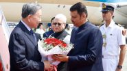 World News | Vietnam President To Lam Arrives in Mumbai, Welcomed by Maharashtra CM Devendra Fadnavis