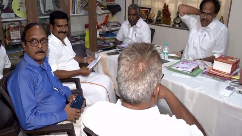 India News | TVK Leaders Meet CPI Leaders in Efforts to Gain Support for Govt Formation; CPI to Hold Internal Meeting Tomorrow
