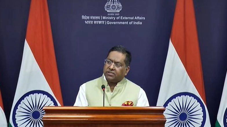 World News | 'Will Give Update at Appropriate Time': MEA on Leaders' Participation in BRICS Meet