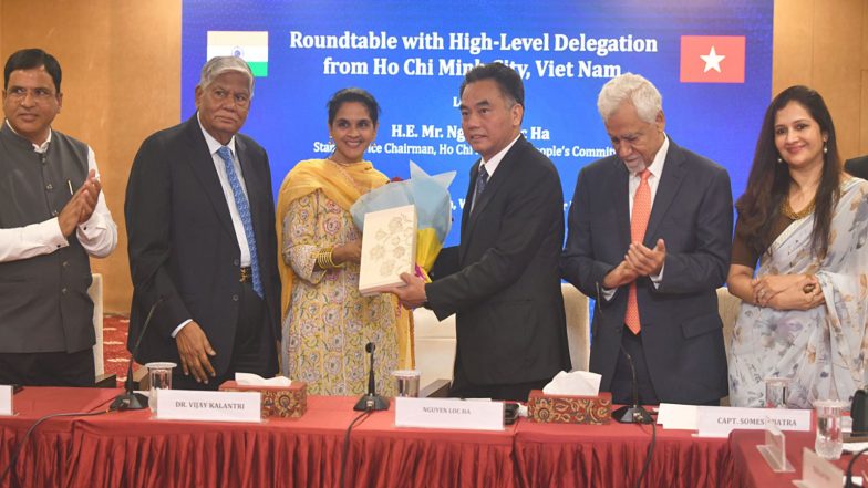 Business News | India-Vietnam Economic Partnership: Mumbai-Ho Chi Minh City Target USD 30 Billion Trade