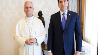 World News | Marco Rubio Discusses West Asia Situation with Pope Leo XIV