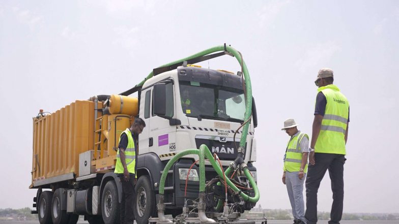 India News | Mumbai Airport Completes Runway Maintenance Ahead of Monsoon Season