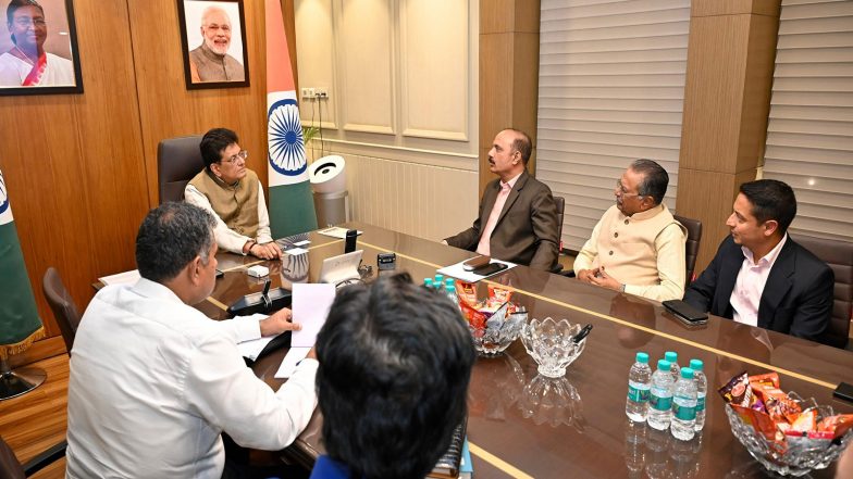 India News | Piyush Goyal Chairs Meeting to Strengthen India's Position in Global Agriculture Sector