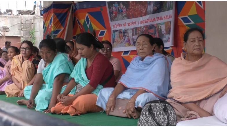 India News | Manipur: Protests Held in Imphal over Tronglaobi Incident