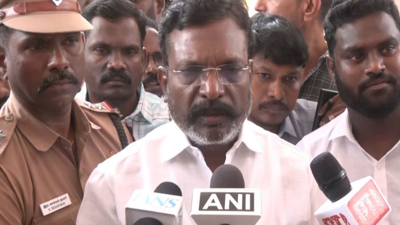 India News | VCK Chief Thirumavalavan Says High-level Committee to Meet Today to Discuss TVK Support, DMK Alliance